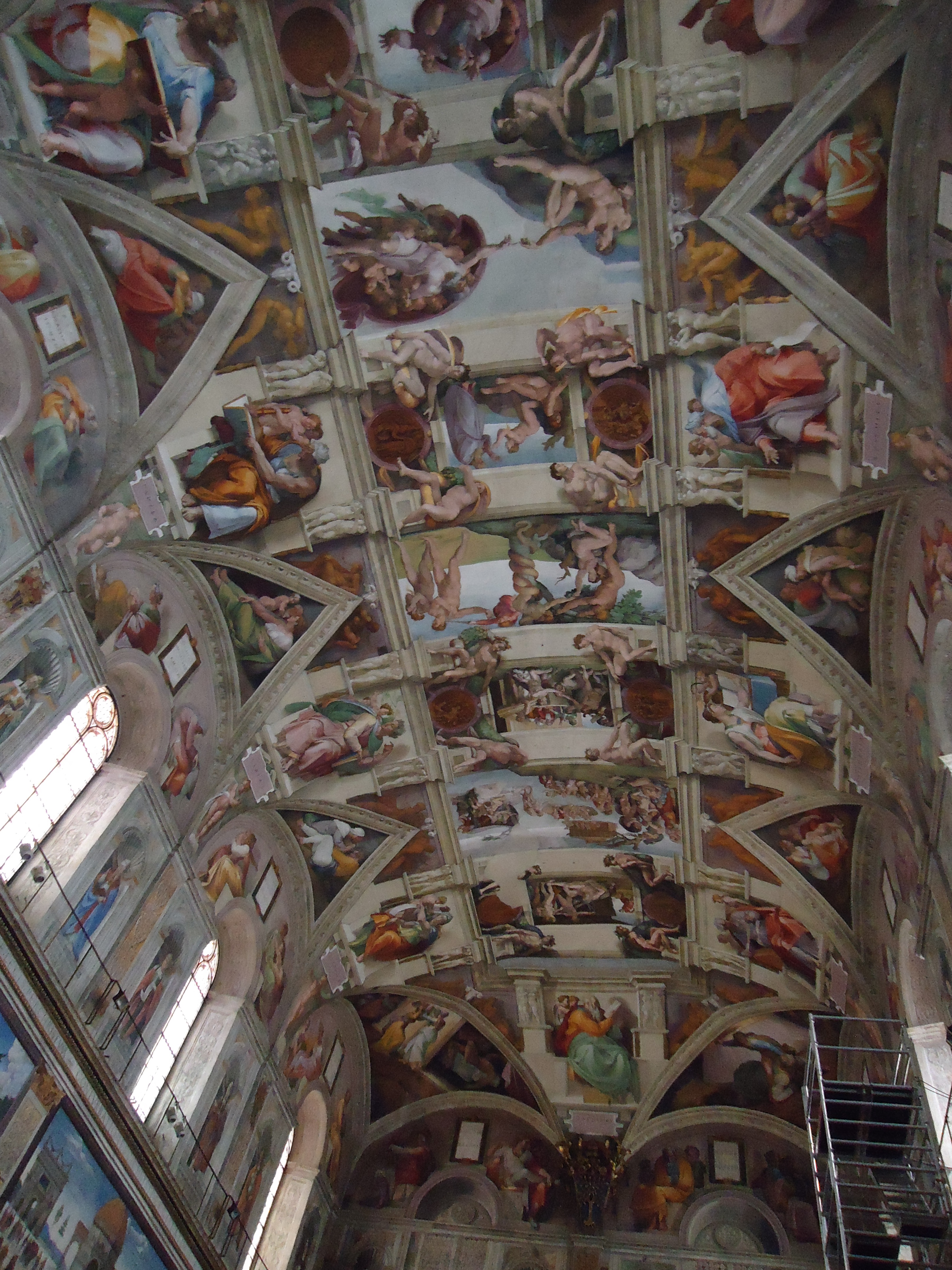 Plafond Sixtijnse Kapel - Michelangelo - Vaticaans Museum - Rome