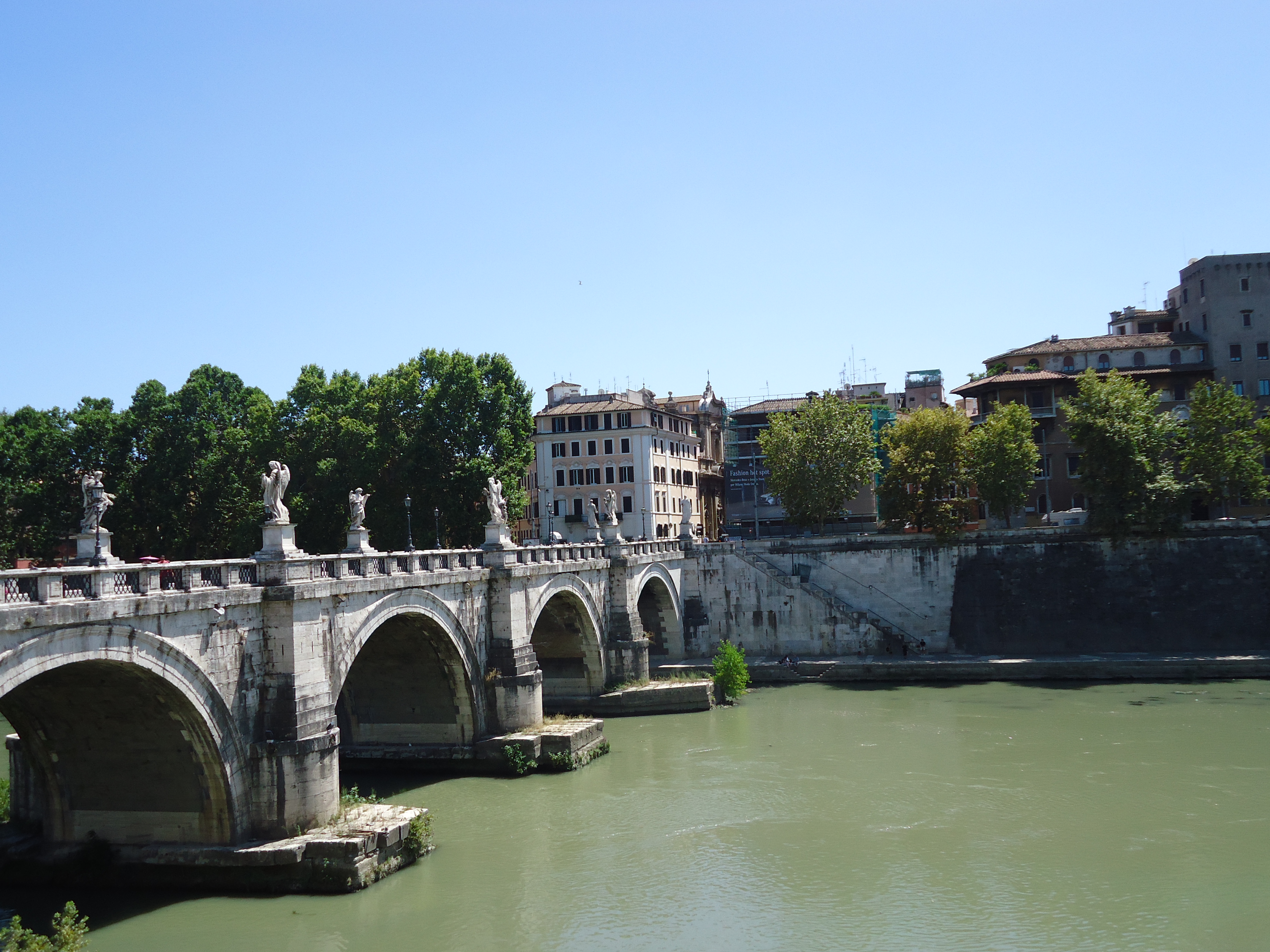 Engelenbrug - lijdensweg Christus - Tiber - Rome