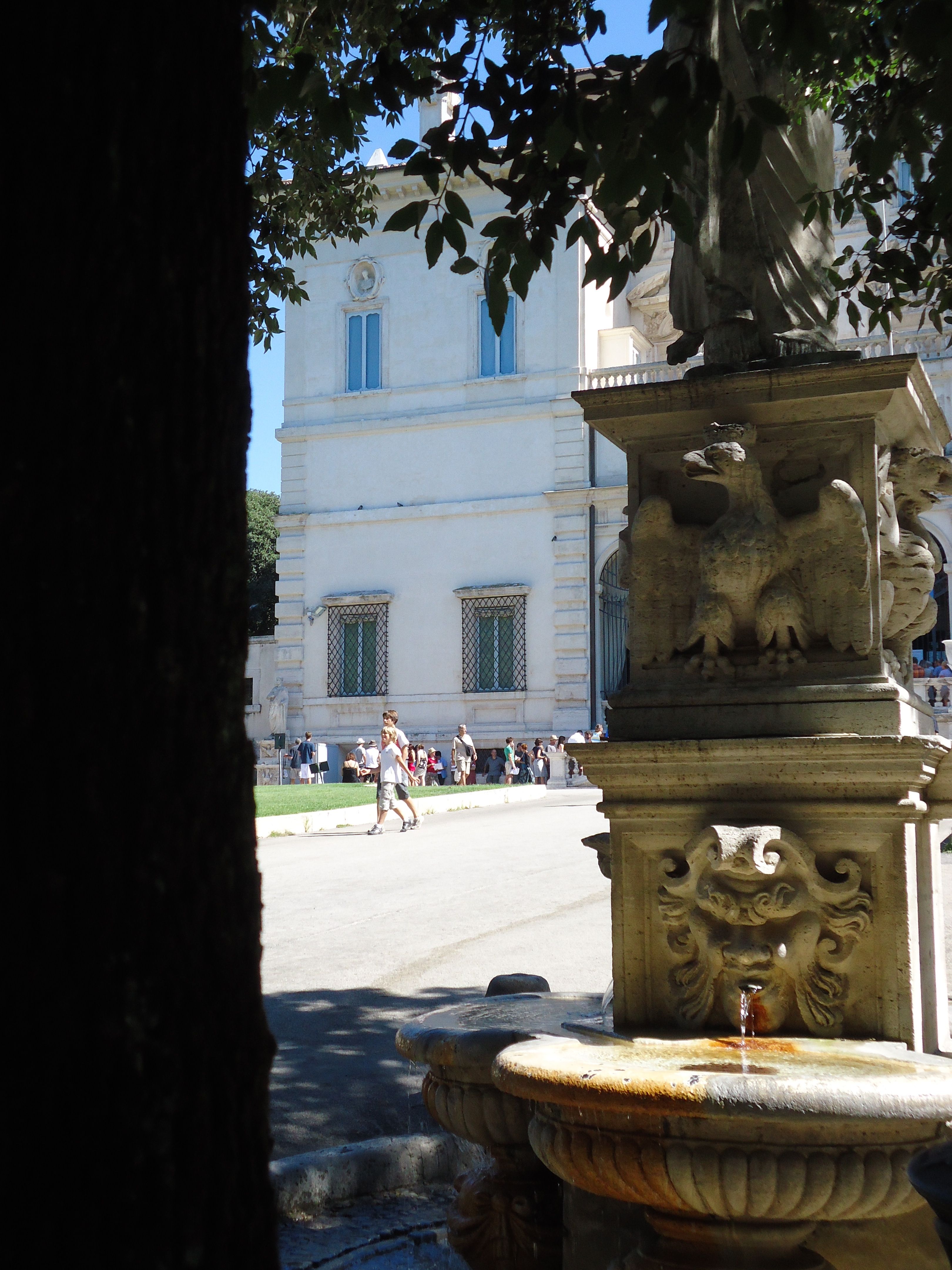 Waterbron - Romeinse arend - Villa Borghese - Rome