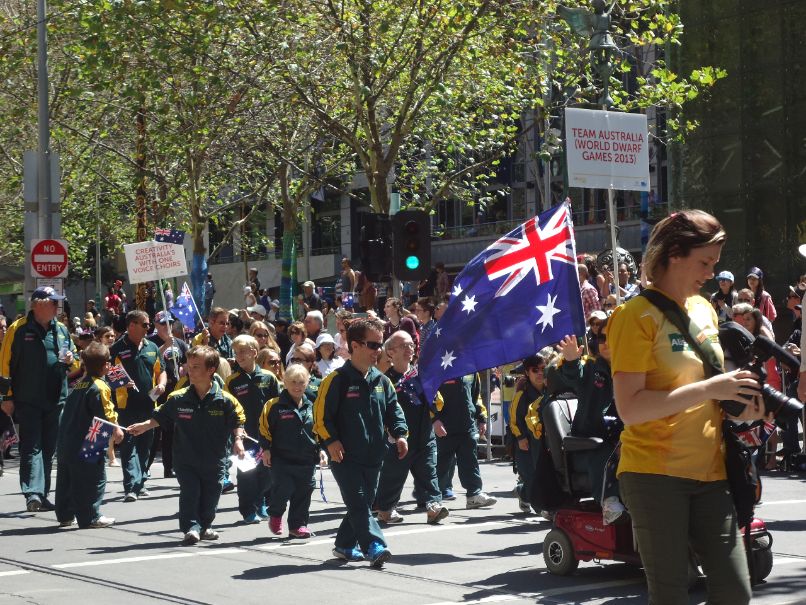 Australia Day Parade Melbourne - Olympiërs