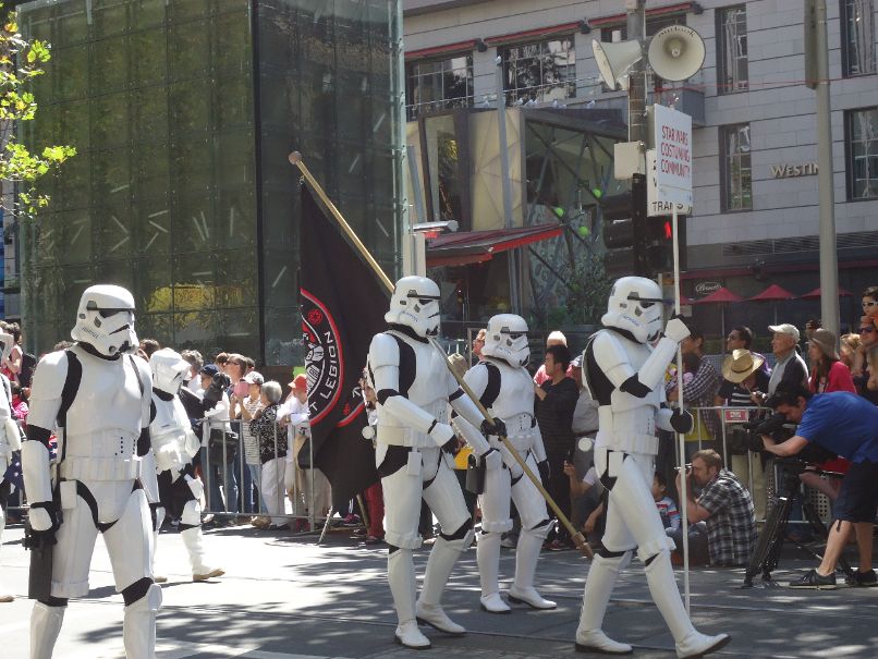 Australia Day Parade Melbourne - Stormtroopers Star Wars