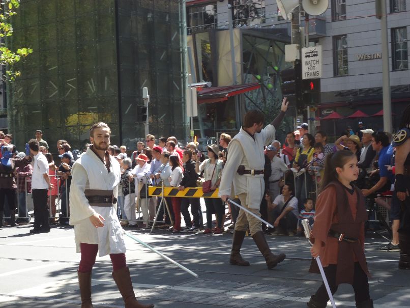 Australia Day Parade Melbourne - Jedi