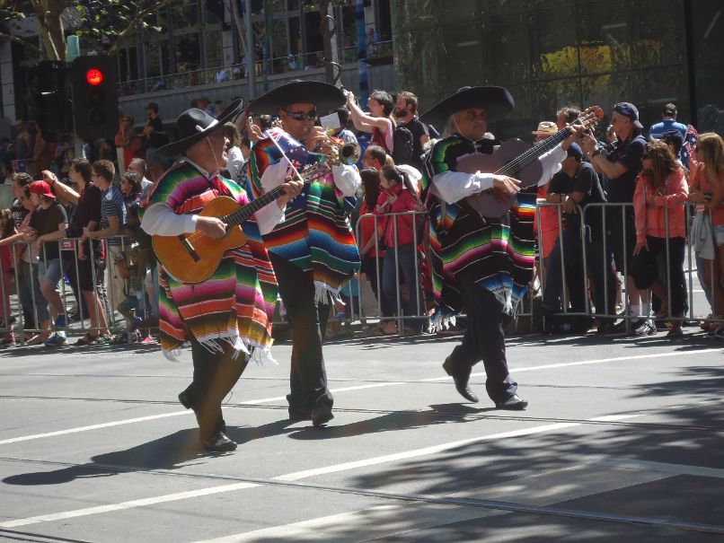 Australia Day Parade Melbourne - Mexico