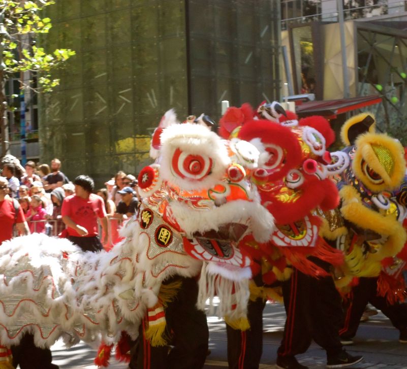 Australia Day Parade Melbourne - Chinese draken