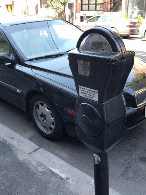 oude parkeermeter