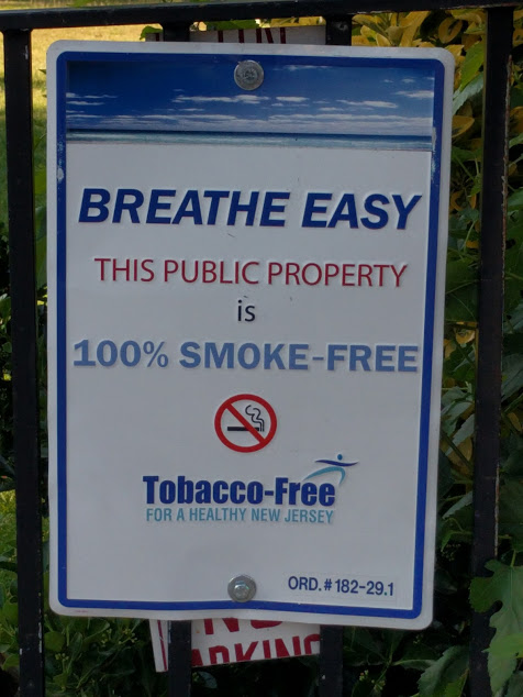 100% smoke free public property