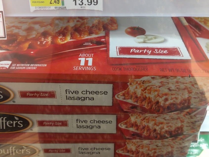 party size lasagna