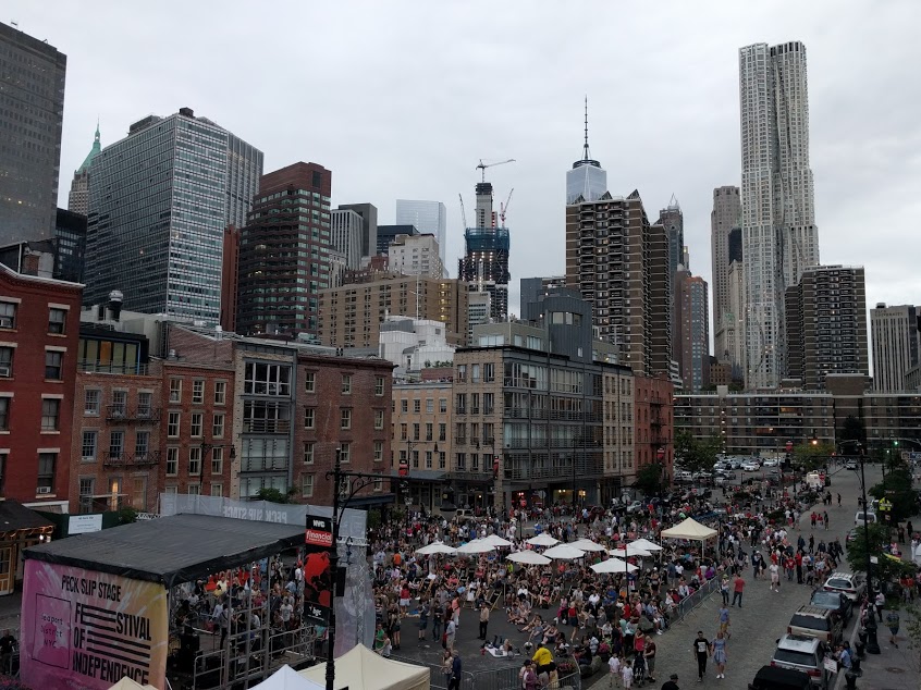 4th of July in New York: South Street Seaport