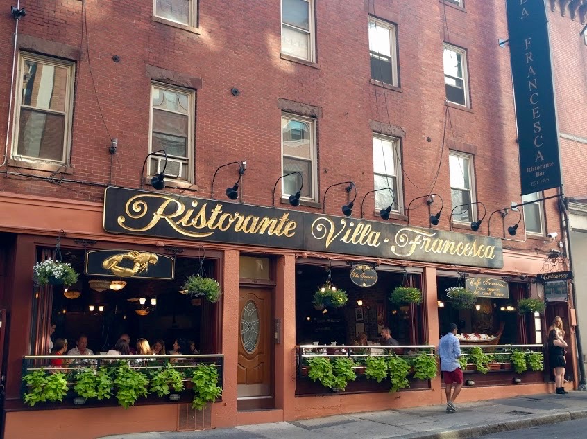 Italian restaurant in Boston