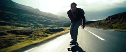 The secret life of Walter Mitty: skateboarding in IJsland