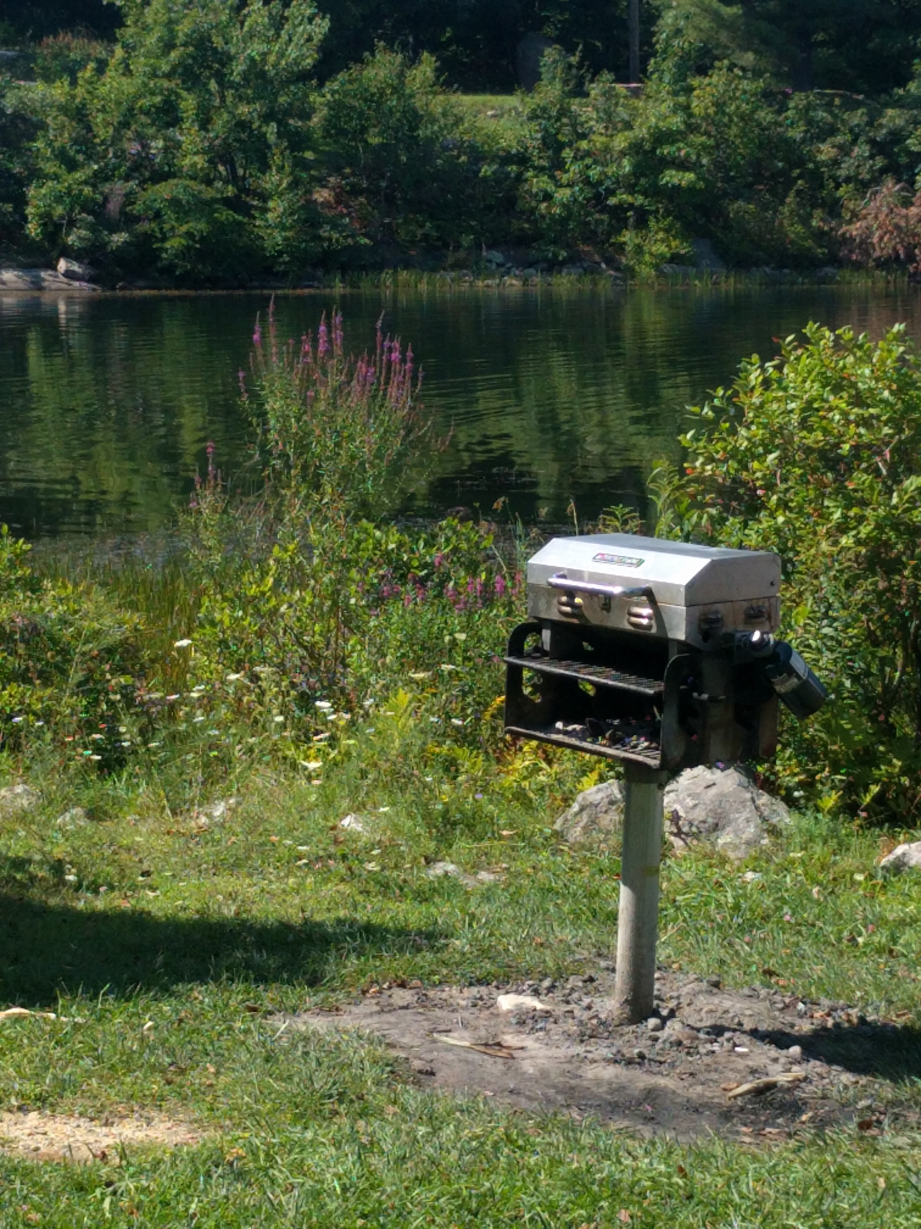 BBQ-at-the-beach-of-High-Point-State-Park