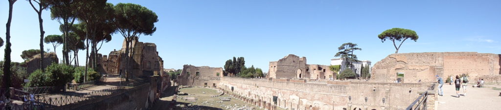 Panorama Palatijn - Paleis Keizer Augustus - Markt - Forum Romanum - Rome