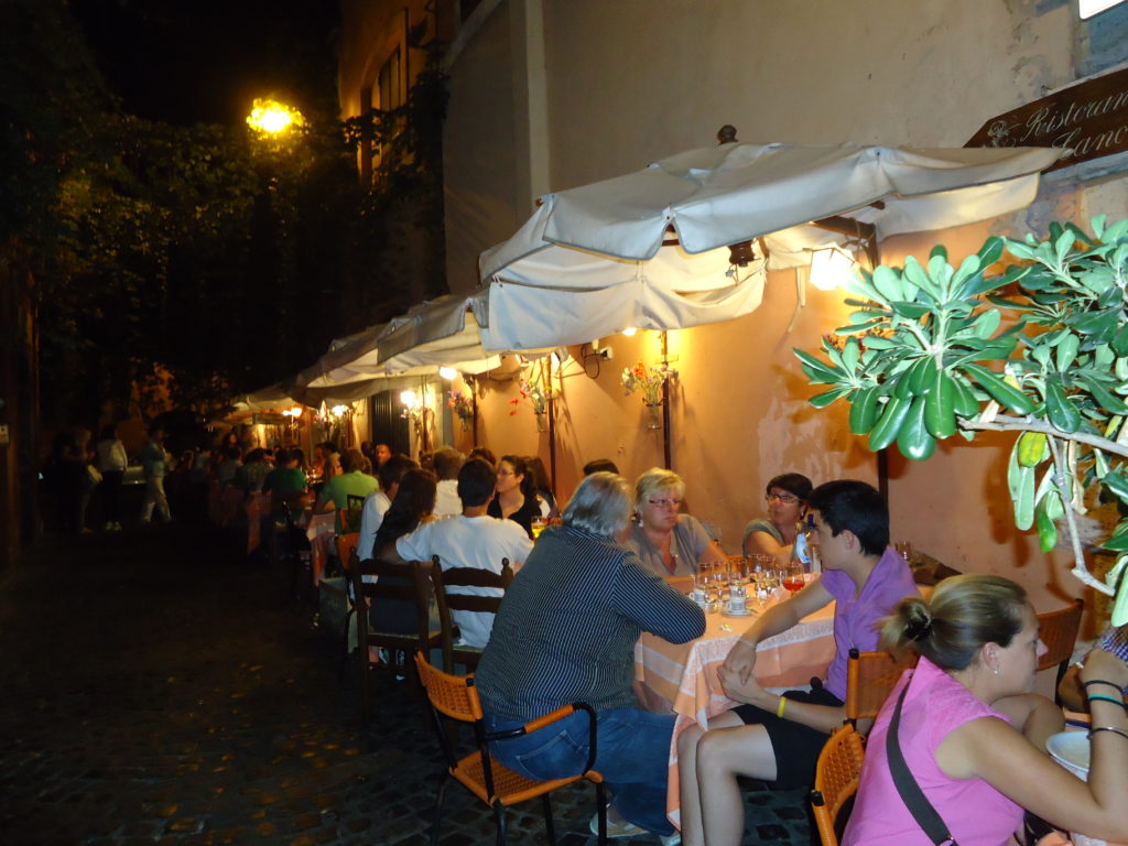 Restauranti La Canonica - Trastevere - Rome