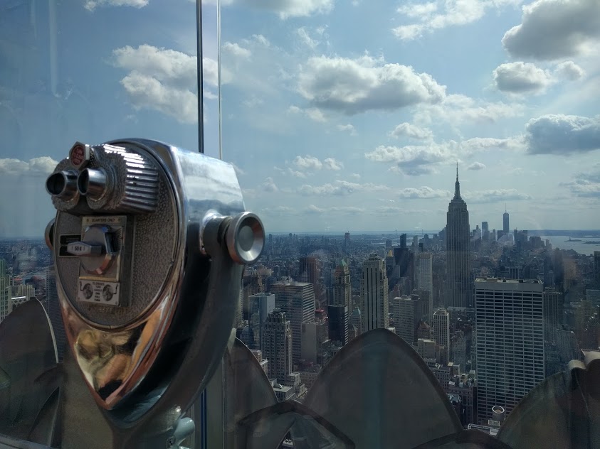 Beste zicht op New York City - Top of The Rock - Empire State Building