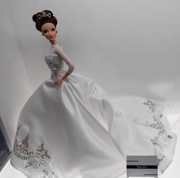 Barbie bruidsjurk Reem Acra