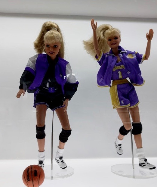 Basket spelende Barbie