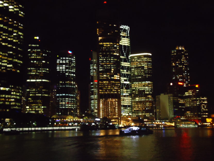 Brisbane by night