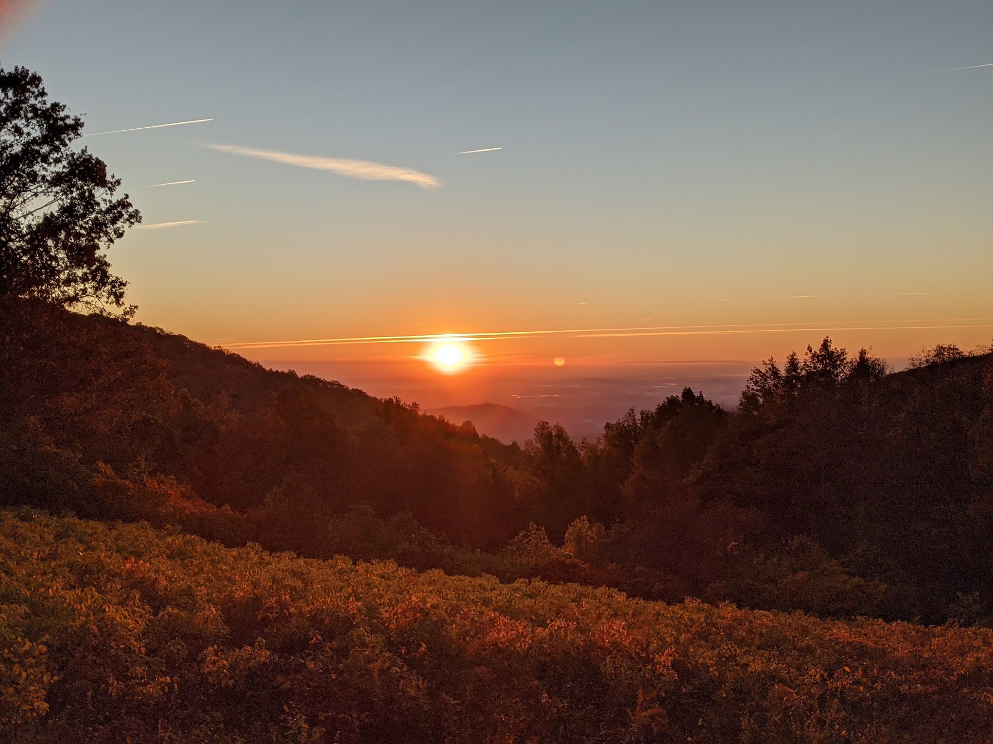 Sunrise ar Shenandoah