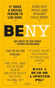 Be NY - Patrick van Rosendaal boekcover