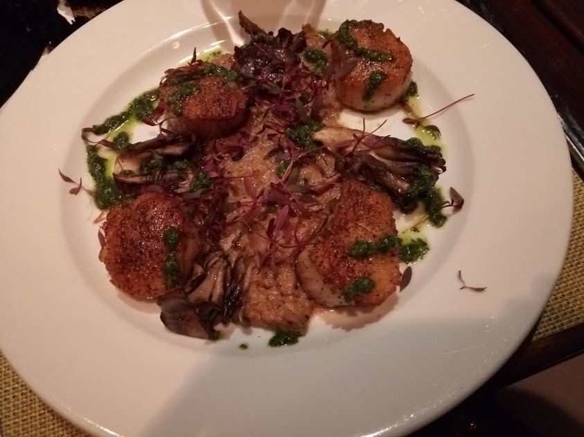 Diver Scallops - Brooklyn Diner - Oudjaar in NY