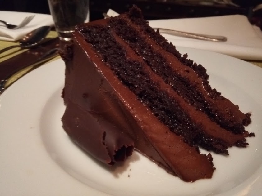Chocolate blackout cake
