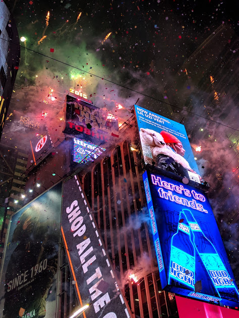 Times Square Oudejaarsavond