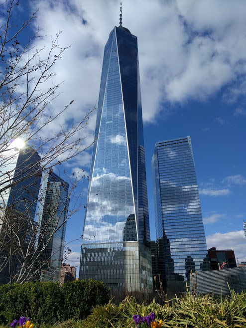 One Tower, gezien vanuit Liberty Park - NYC