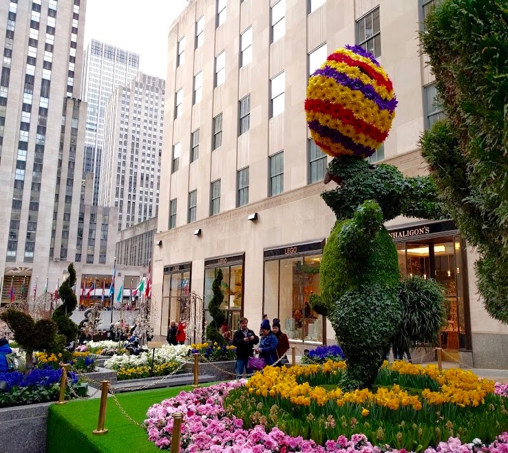 Channel Gardens, Rockefeller Center, NYC