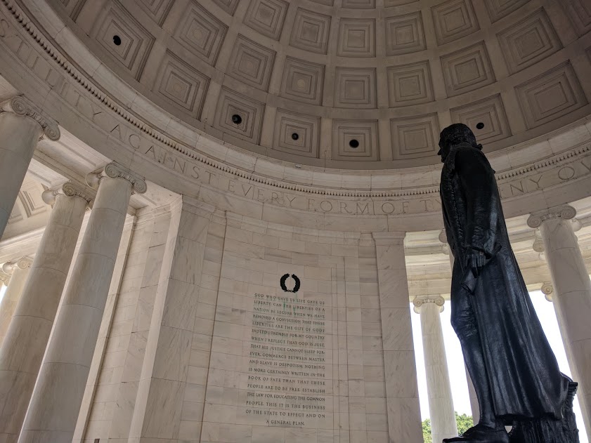 Beeld Thomas Jefferson - Jefferson Memorial - Washington D.C.