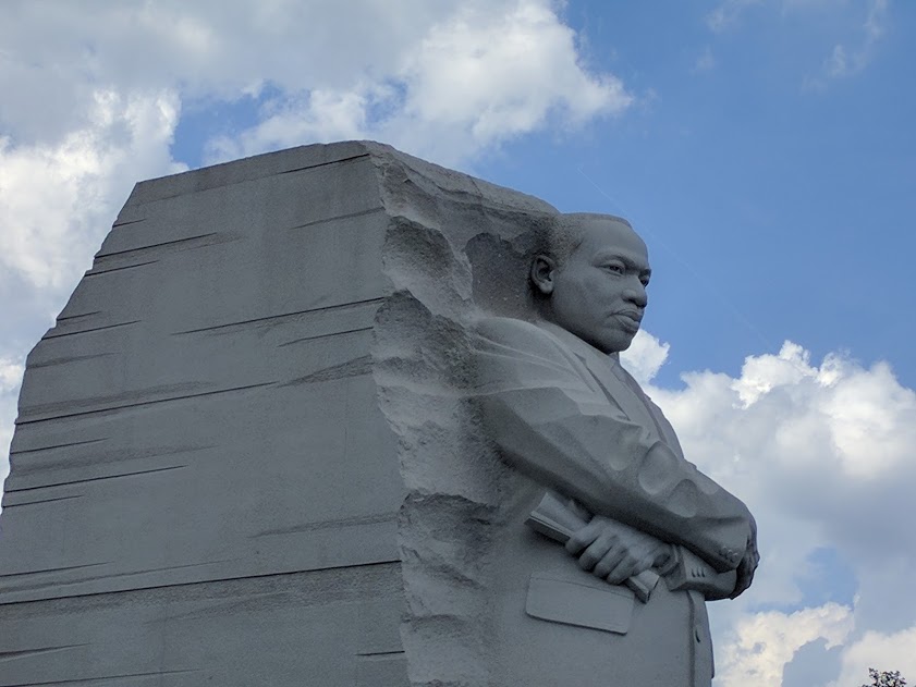 Dr. Martin Luther King Jr. beeld Washington D.C.