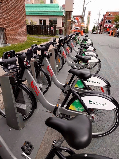 Bixi-fietsen Montréal