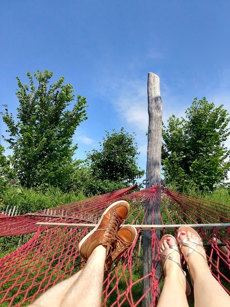 Rode hangmat, Governors Island