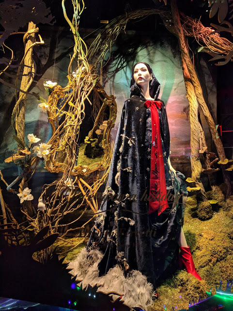 Saks window display snow white 2017