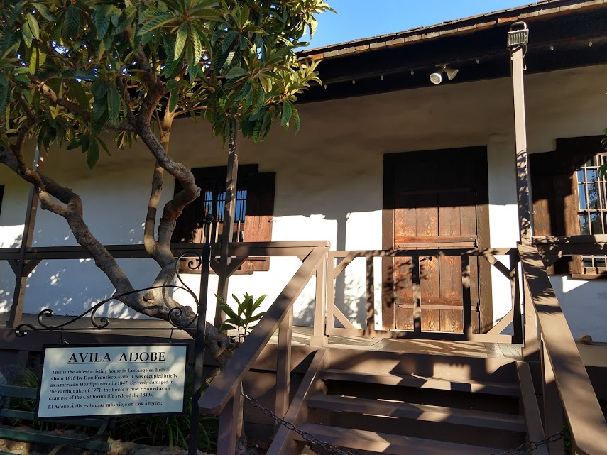 Avila Adobe, Olvera Street, LA