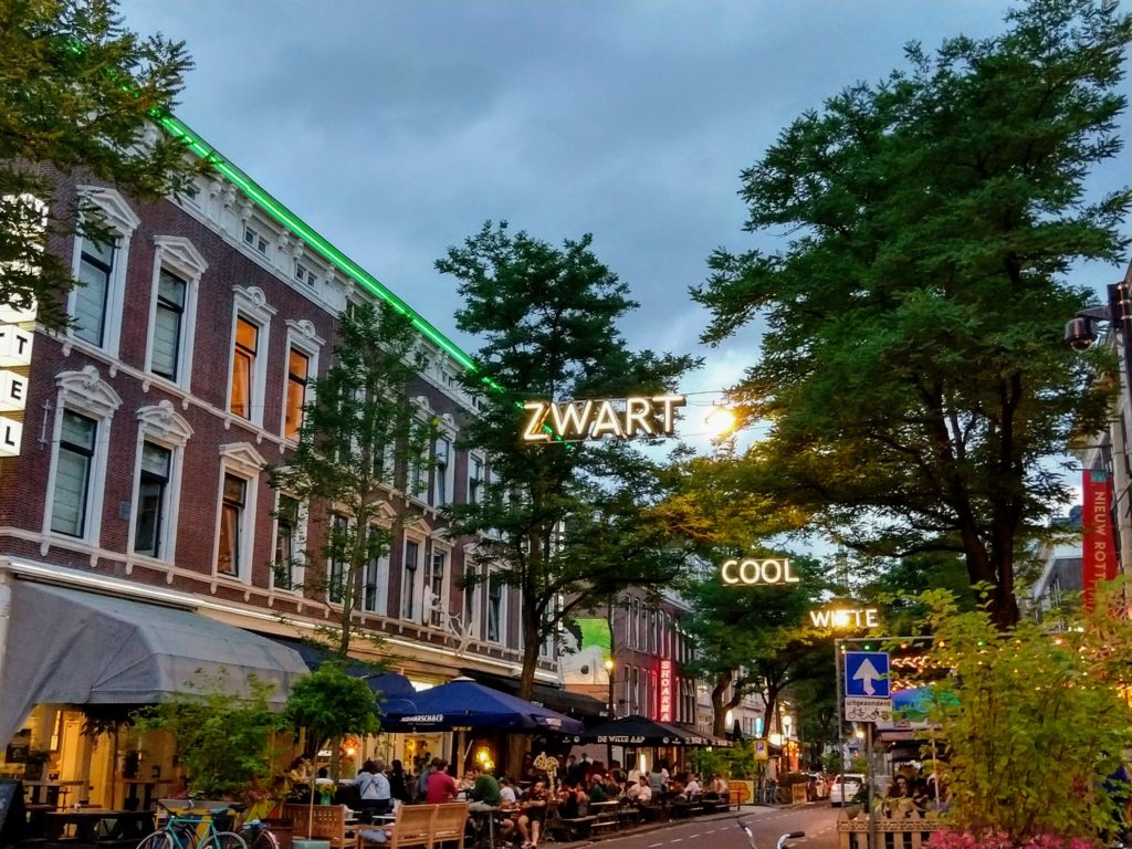 Witte de Whitstraat in de Cool-wijk in Rotterdam