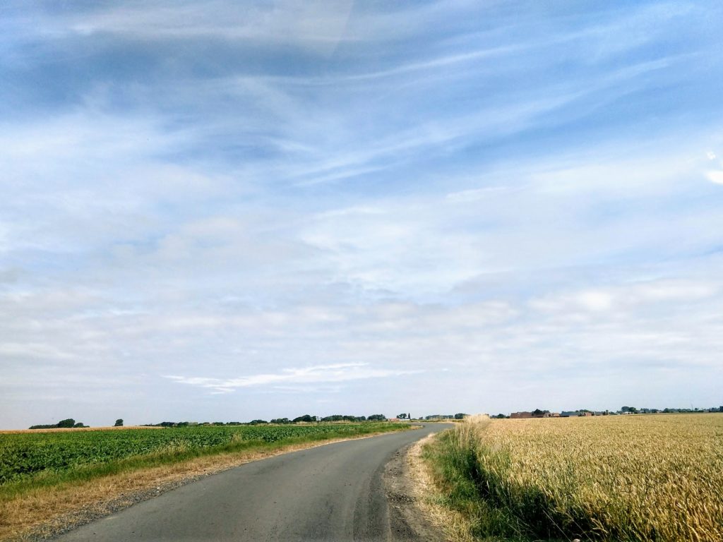 Onderweg naar Westvleteren in de Westhoek