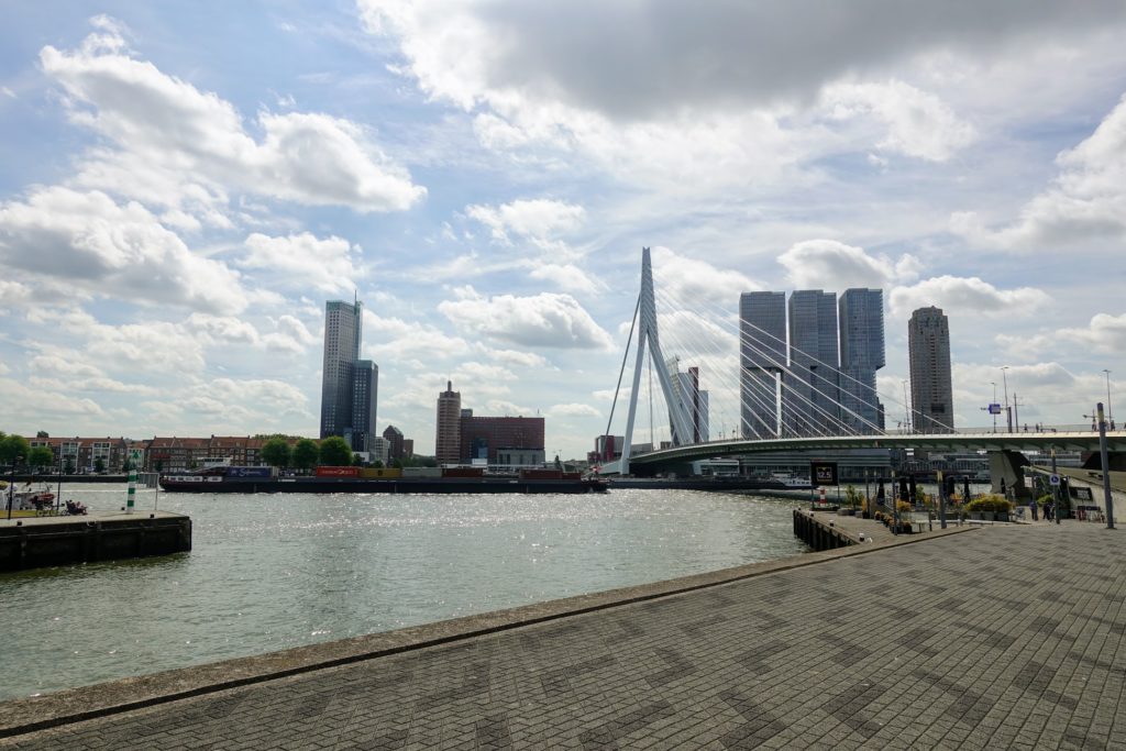 Erasmusbrug in Rotterdam