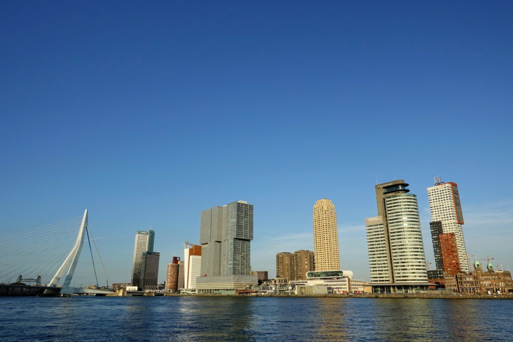 Skyline van Rotterdam