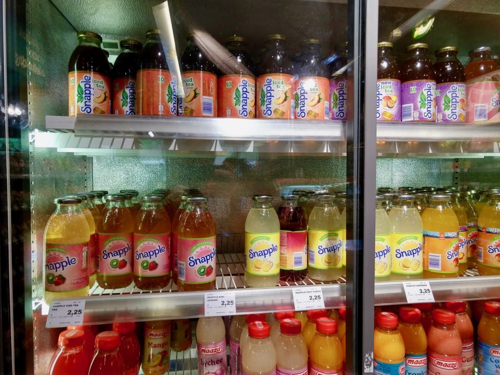 Snapple Iced Tea in de Nederland in De Spar