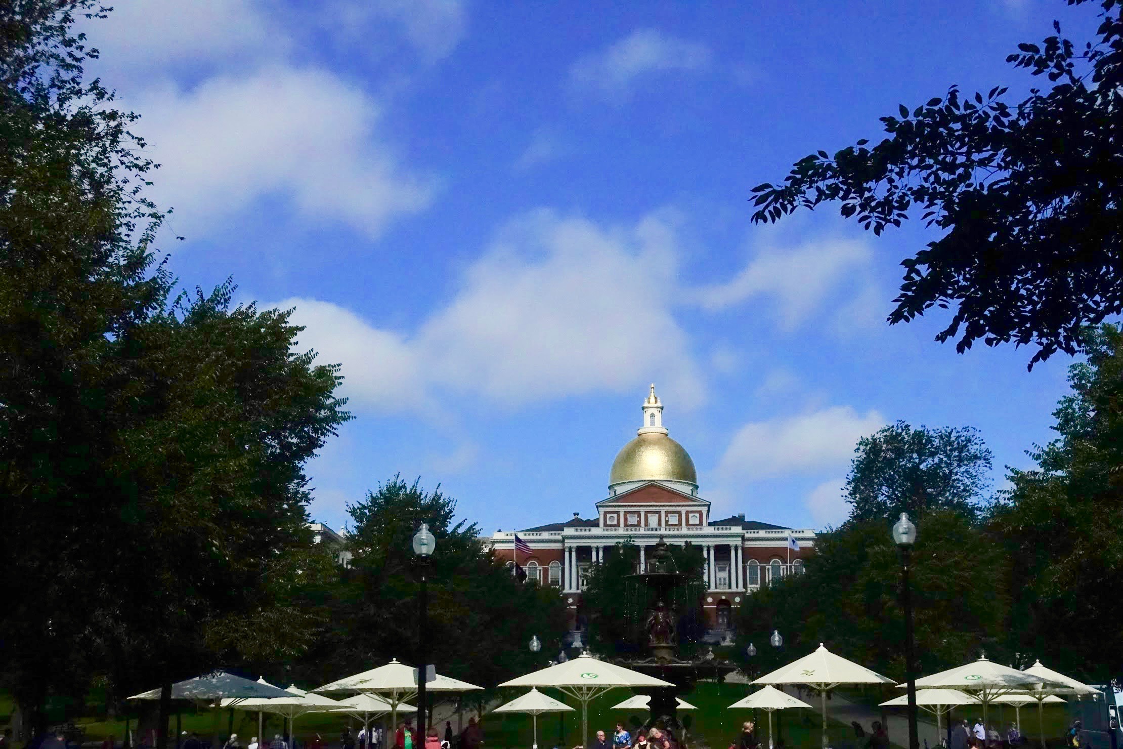 Massachusetts State House in Boston