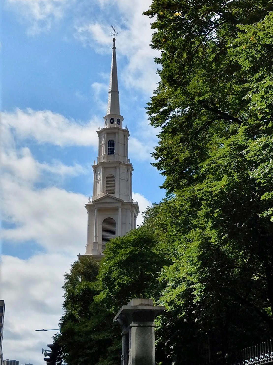 The Park Street Church in Boston