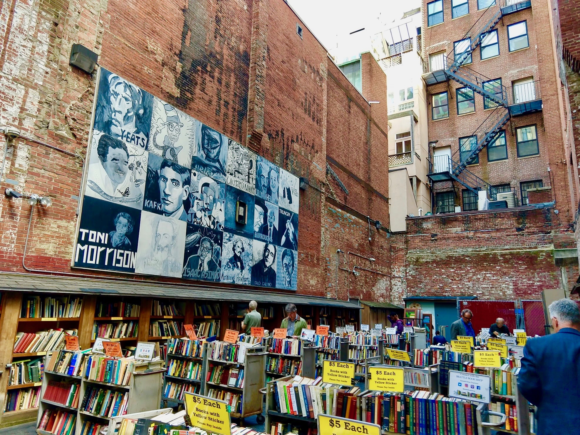 Brattle Book Shop in Boston