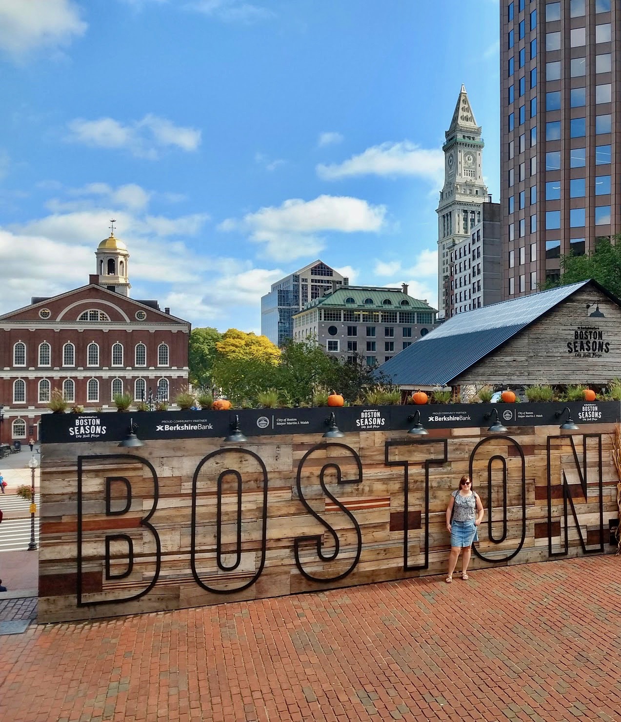 Boston, zicht op faneuil hall en south market