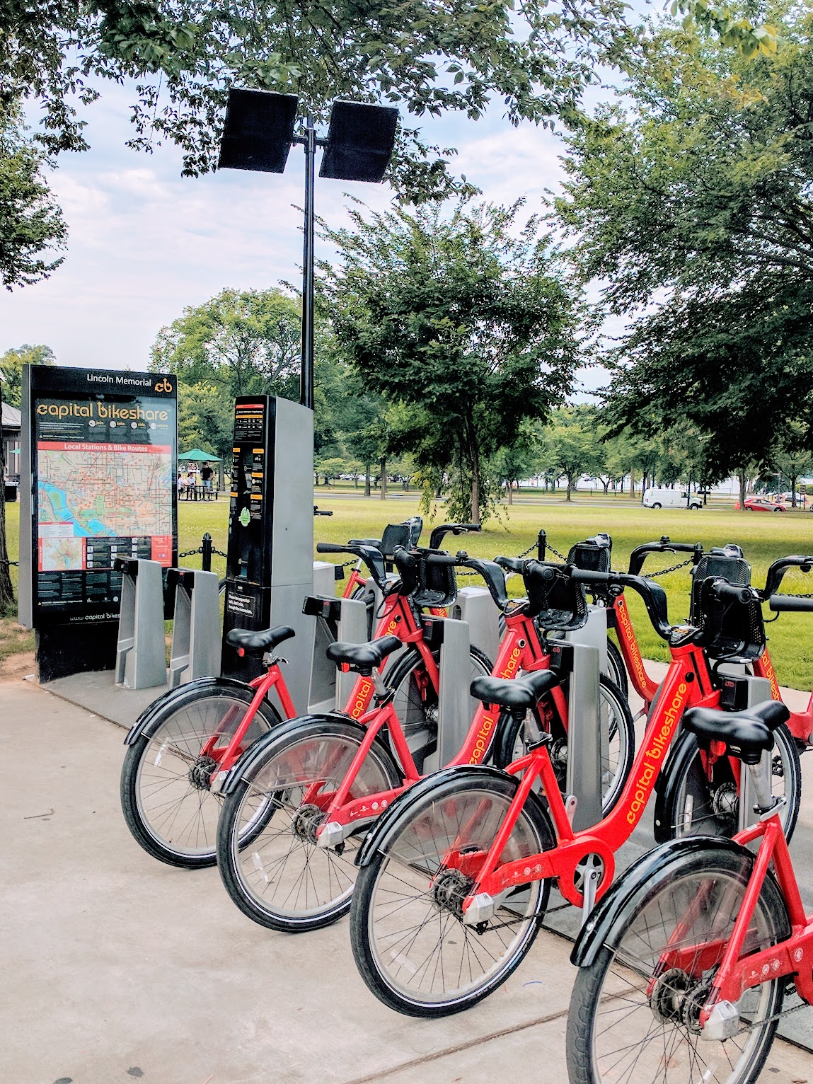 Capital Bikeshare in Washington D.C.