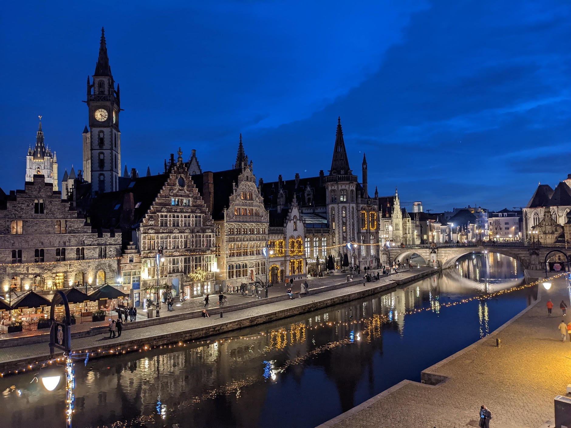 Ghent by night